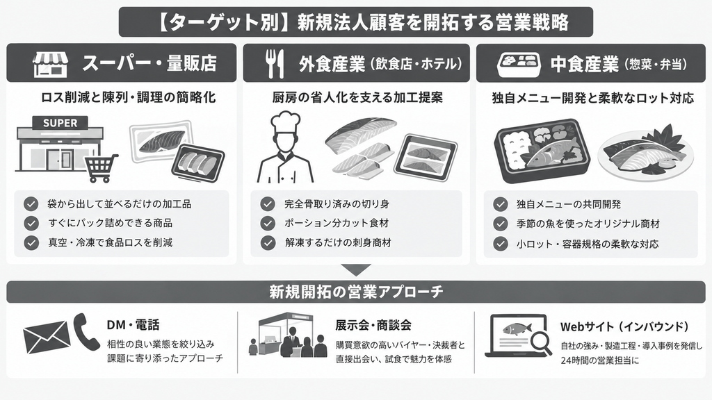 【ターゲット別】新規法人顧客を開拓する営業戦略
