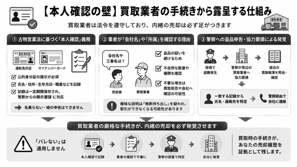 【本人確認の壁】買取業者の手続きから露呈する仕組み