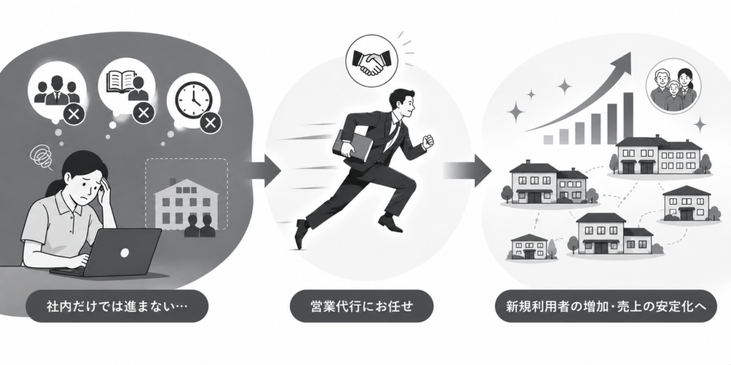 介護の営業代行ならここ！実績豊富な会社6選と依頼前に確認すべき注意点を紹介
