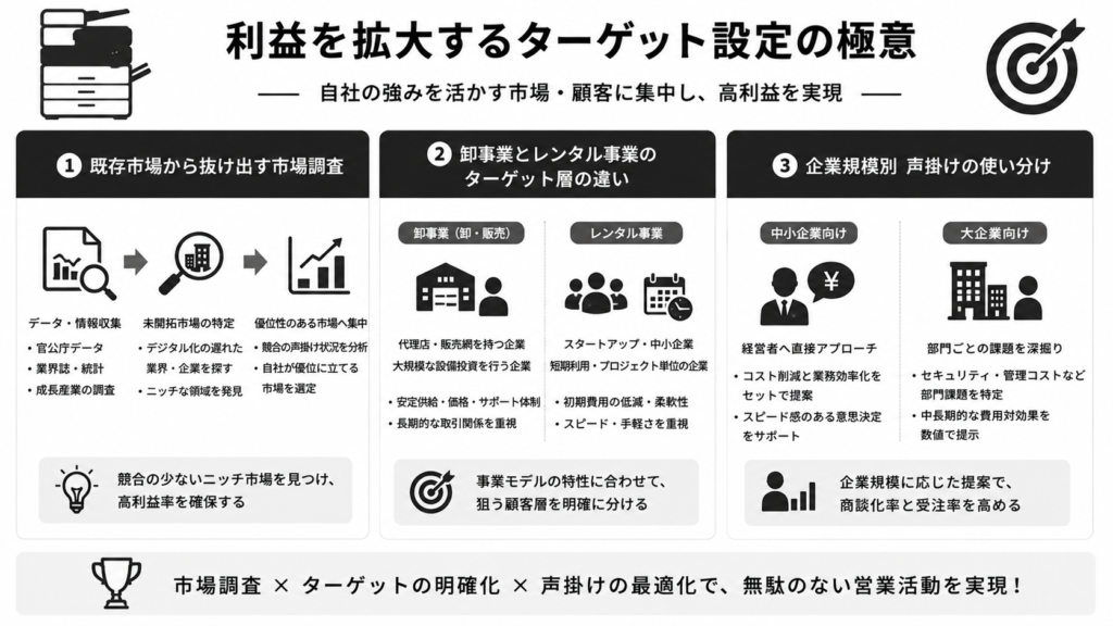 利益を拡大するターゲット設定の極意