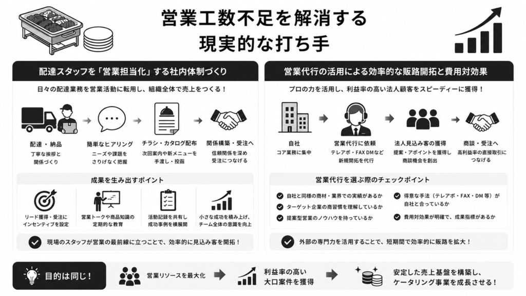 営業工数不足を解消する現実的な打ち手