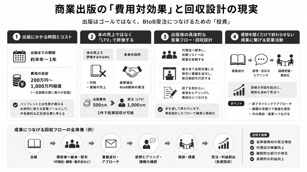 商業出版の「費用対効果」と回収設計の現実