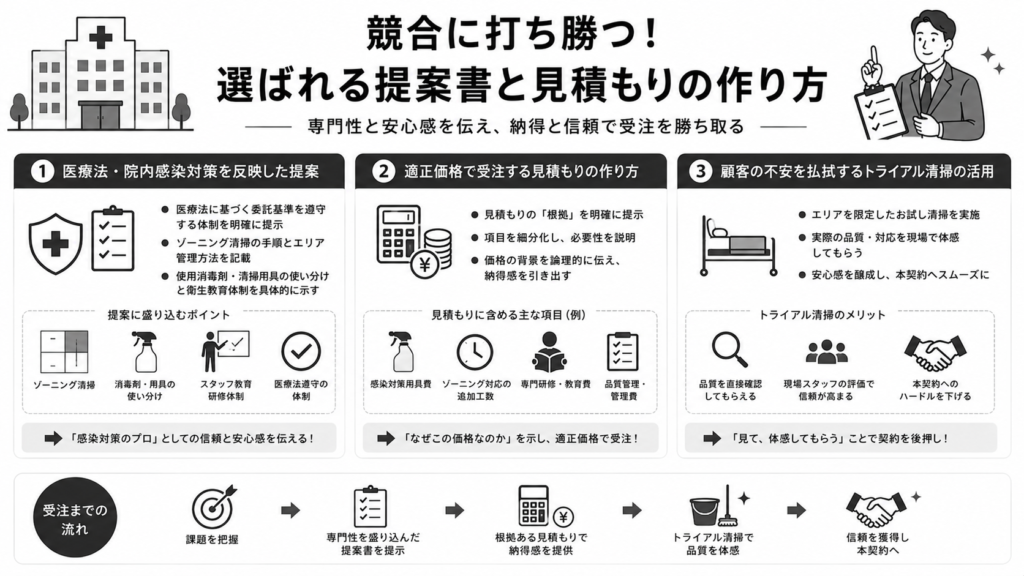 競合に打ち勝つ!選ばれる提案書と見積もりの作り方