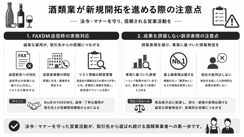 営業代行を使った酒類業の新規開拓の進め方